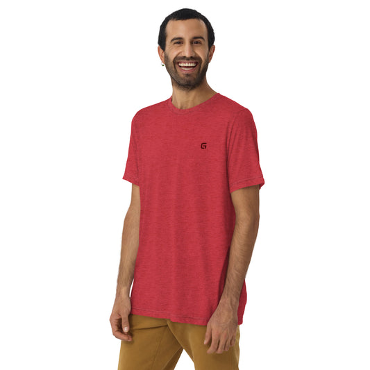 The Club Tri-Blend shirt (Red)