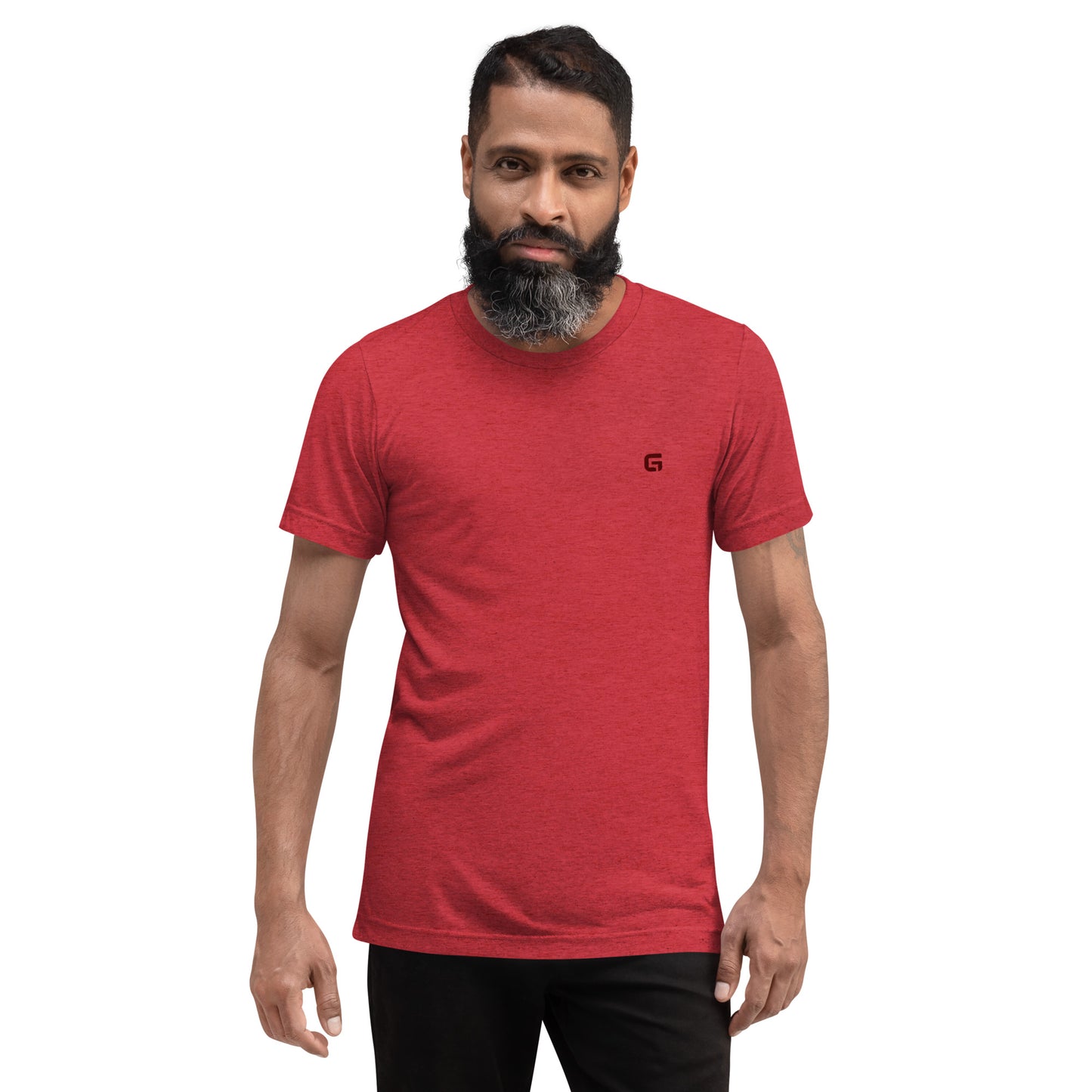 The Club Tri-Blend shirt (Red)